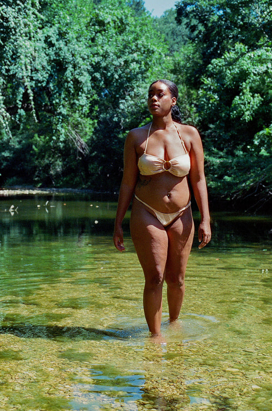 Buttercup Bottom - Blush - Wild Flower Swimwear